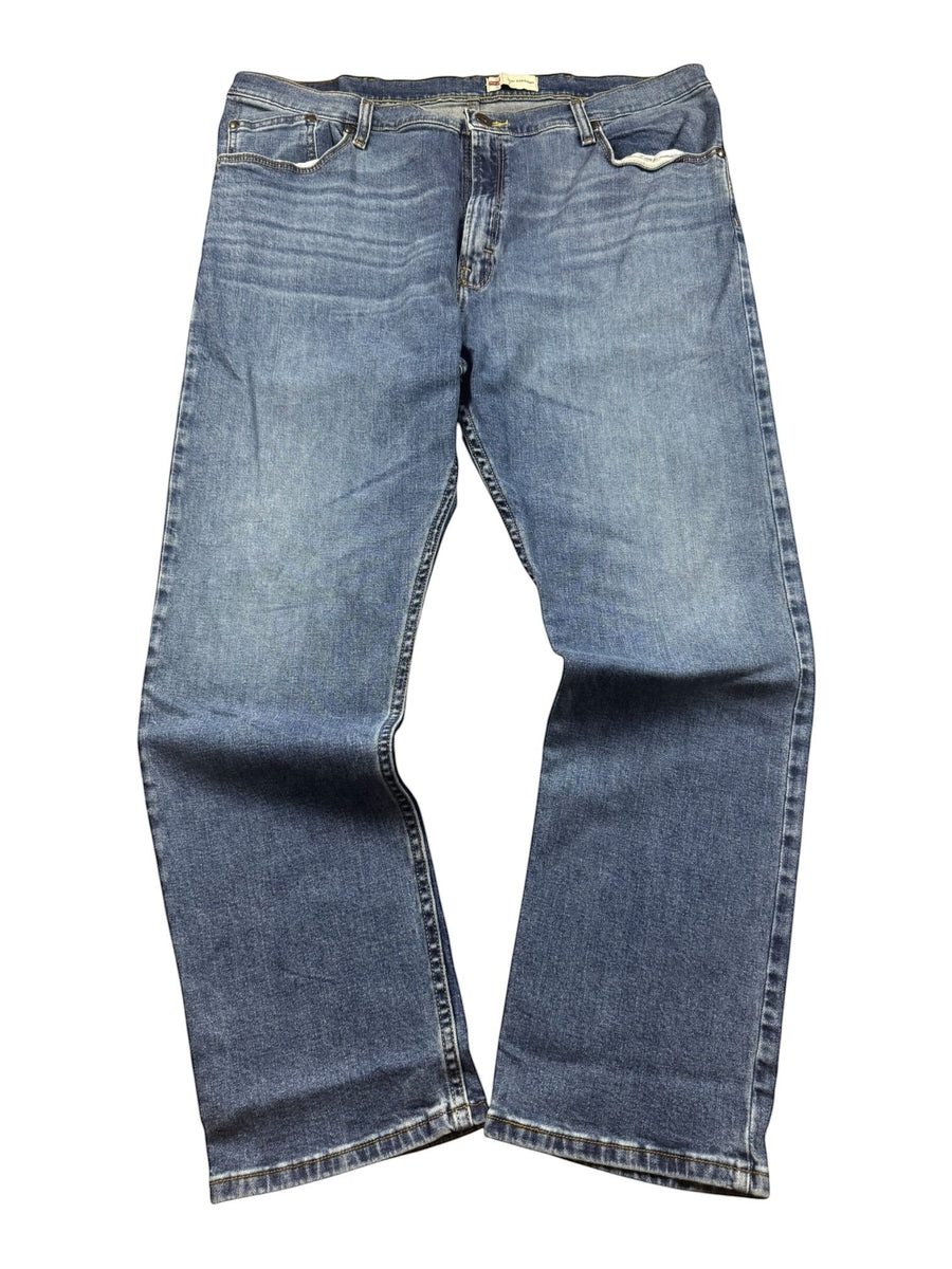 Wrangler Straight Leg Vintage Jeans Herren Blau XL
