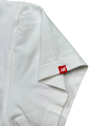 New Balance Logo Vintage Poloshirt Herren Weiß L