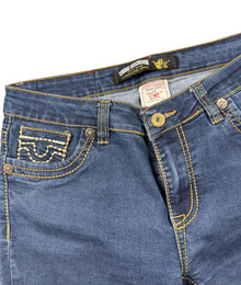 True Religion Straight Leg Vintage Jeans Herren Blau S