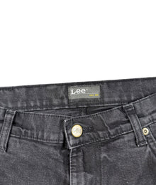 Lee Straight Leg Vintage Jeans Herren Schwarz S