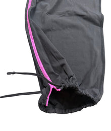 Nike Mini Swoosh Vintage Trackpants Damen Schwarz/Pink M
