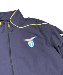 Puma SS Lazio Vintage Tracksuit Herren Dunkelblau Weiß Gold L