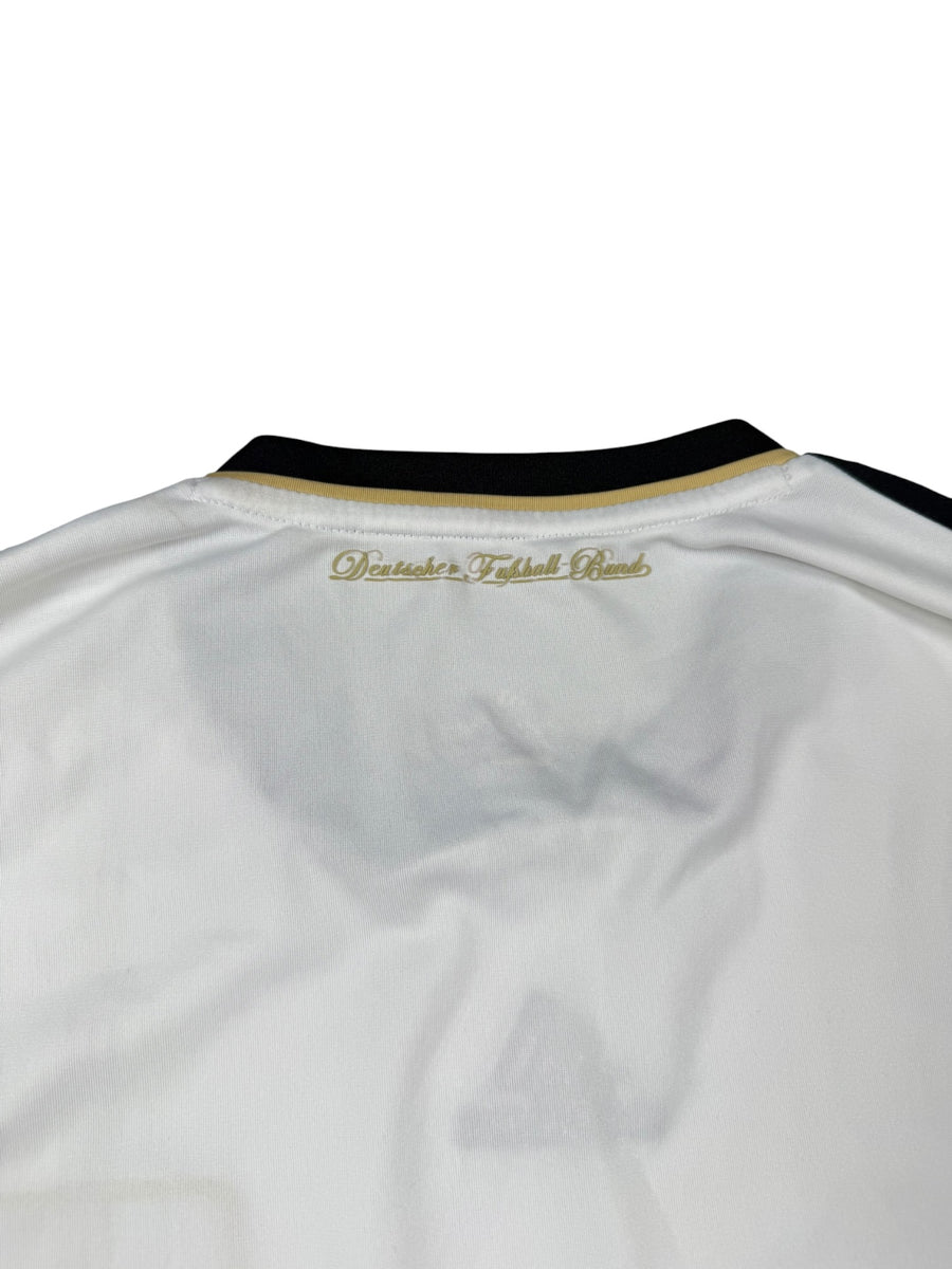 Adidas Deutschland DFB 2010 Vintage Trikot Herren Weiß Schwarz Gold M