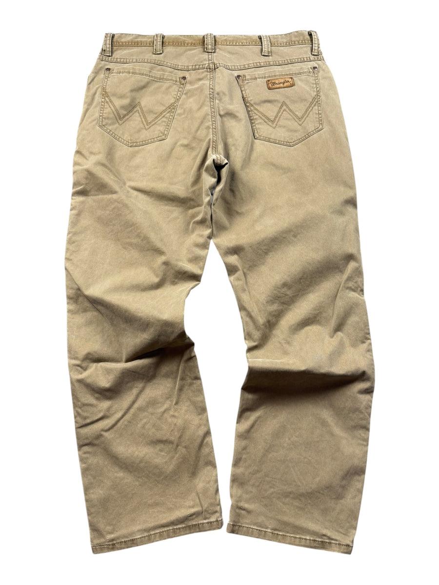 Wrangler Texas Stretch Vintage Jeans Herren Beige XL