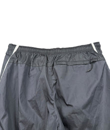 Nike T90 Wide Leg Vintage Trackpants Herren Schwarz Weiß XL
