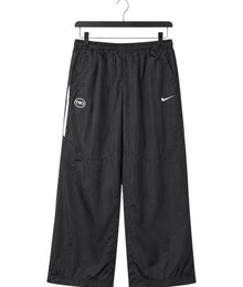 Nike T90 Wide Leg Vintage Trackpants Herren Schwarz Weiß XL