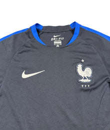 Nike Frankreich FFF 2016 Euro Vintage Trikot Herren Dunkelblau Blau S