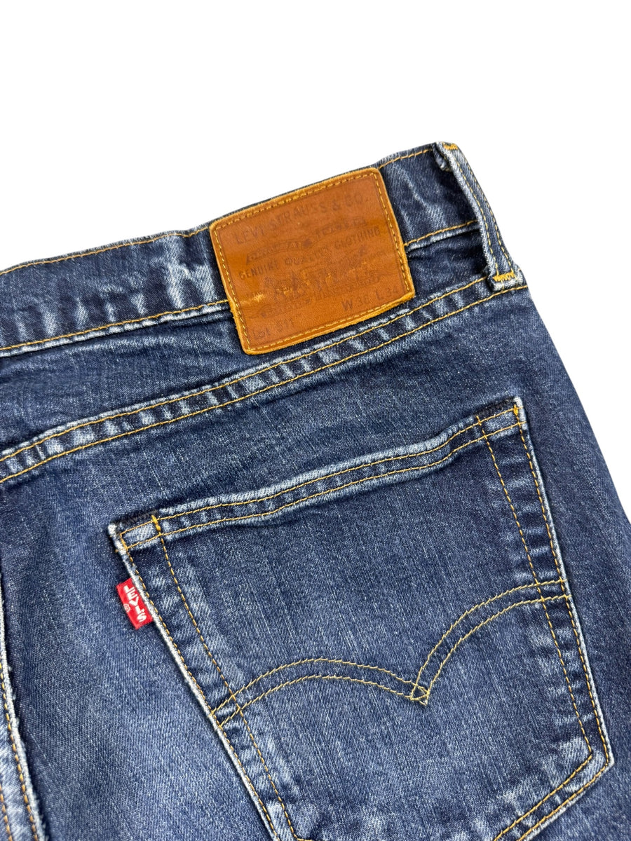 Levi’s 511 Slim Fit Vintage Jeans Herren Blau M