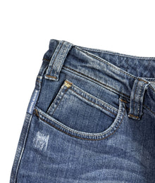 Armani Jeans Straight Leg Vintage Jeans Damen Blau M