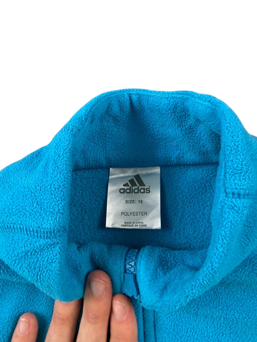 Adidas Performance Vintage Fleecejacket Damen Blau L