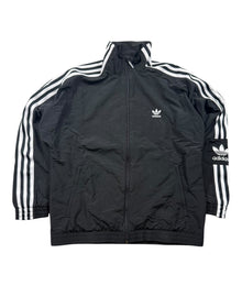 Adidas Trefoil 3-Stripes Vintage Trackjacket Damen Schwarz M
