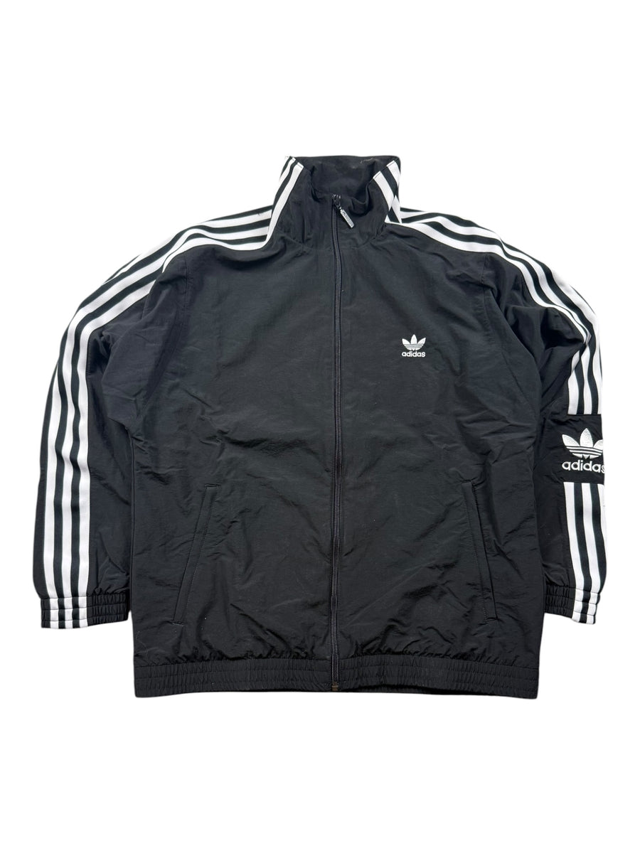 Adidas Trefoil 3-Stripes Vintage Trackjacket Damen Schwarz M