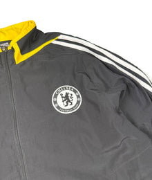 Adidas Chelsea FC Champions League Vintage Tracksuit Herren Schwarz Gelb L