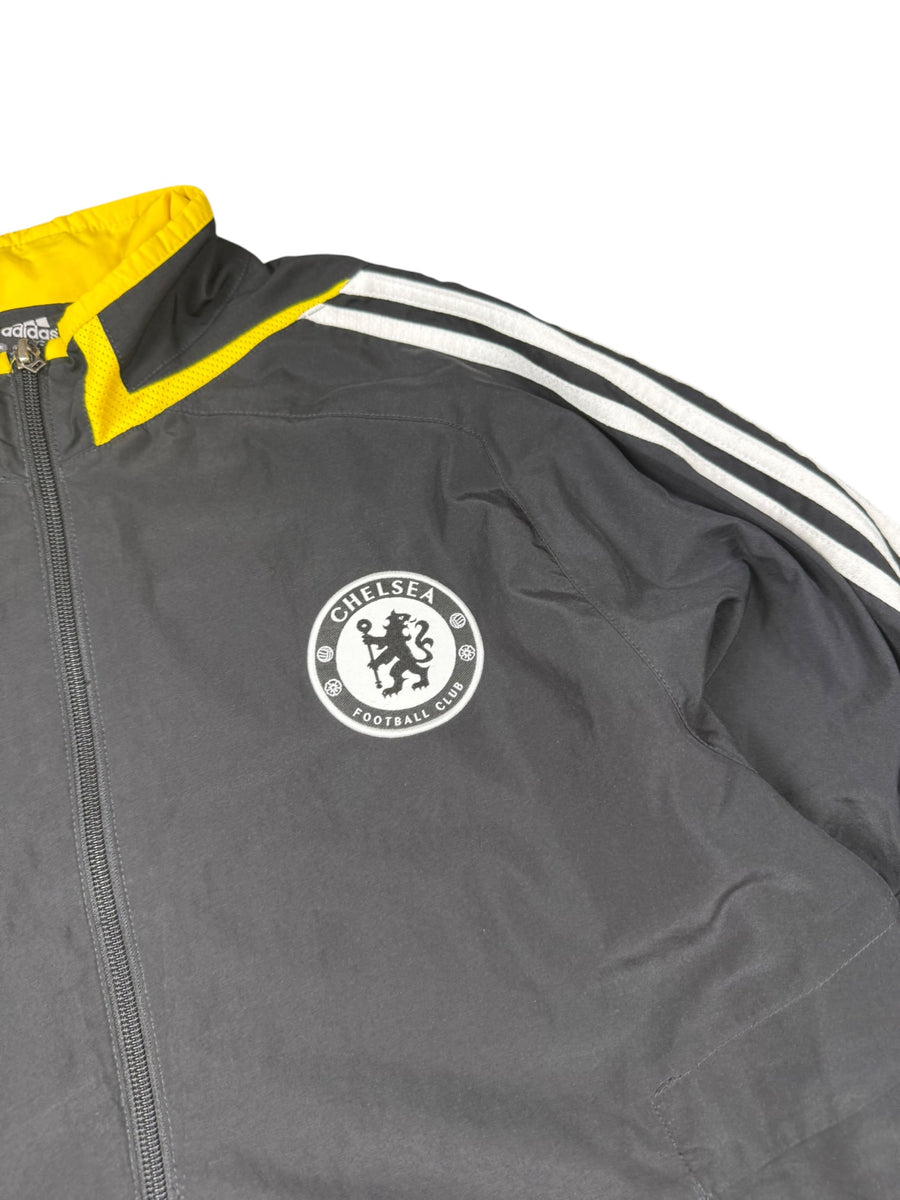 Adidas Chelsea FC Champions League Vintage Tracksuit Herren Schwarz Gelb L
