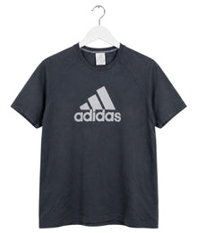 Adidas Big Print Vintage T-Shirt Herren Grau M