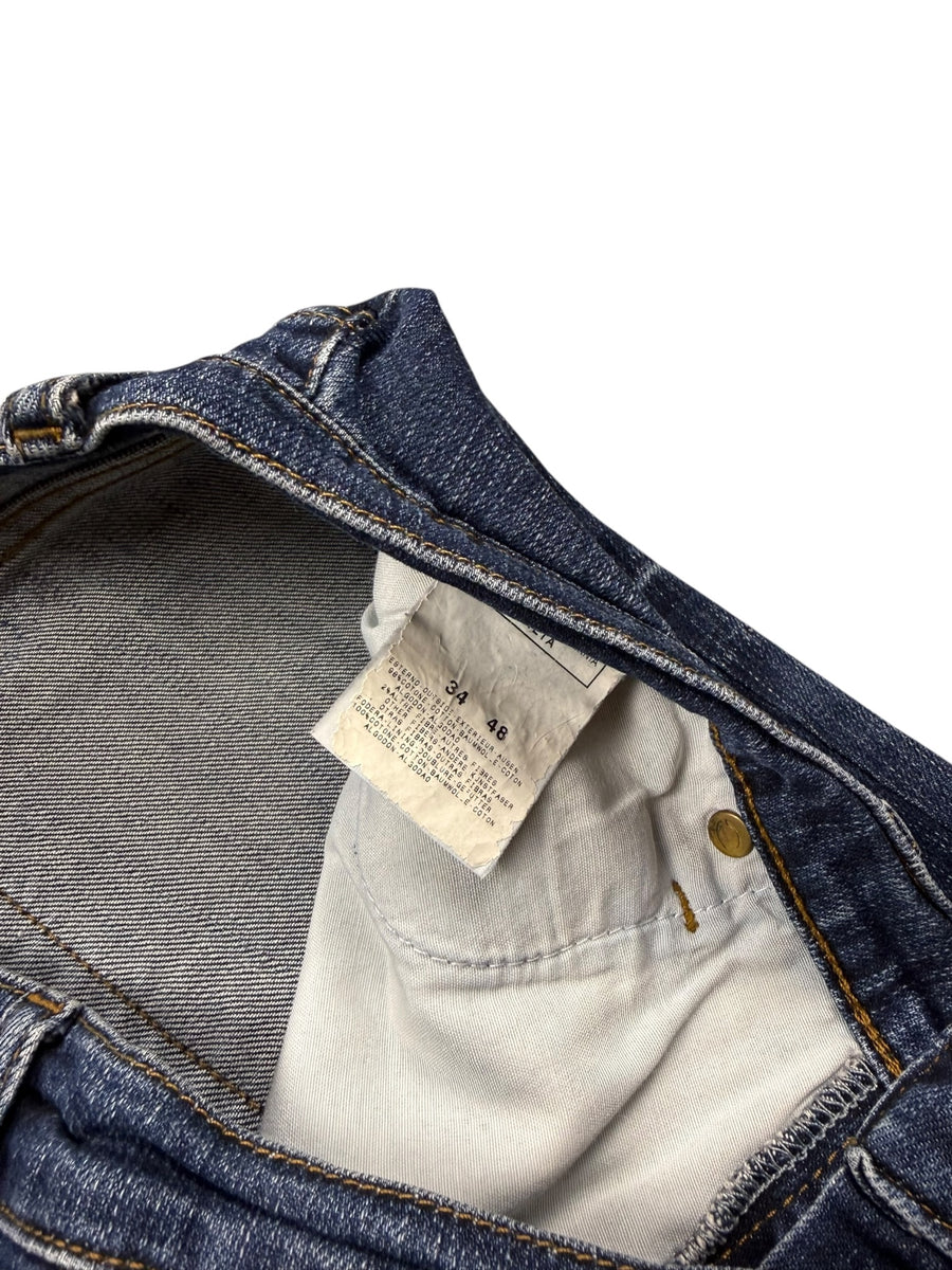 Just Cavalli Nieten Vintage Bootcut Jeans Damen Blau L