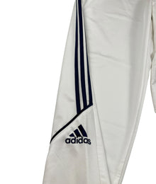 Adidas 3-Stripes Wide Leg Vintage Trackpants Herren Weiß Blau XL