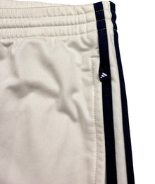 Adidas 3-Stripes Wide Leg Vintage Trackpants Herren Weiß Blau XL