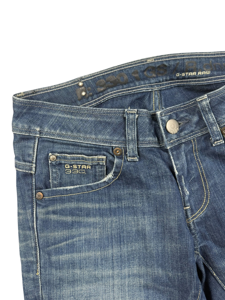 G-Star Raw Straight Fit Vintage Jeans Damen Blau S