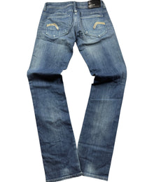 G-Star Raw Straight Fit Vintage Jeans Damen Blau S
