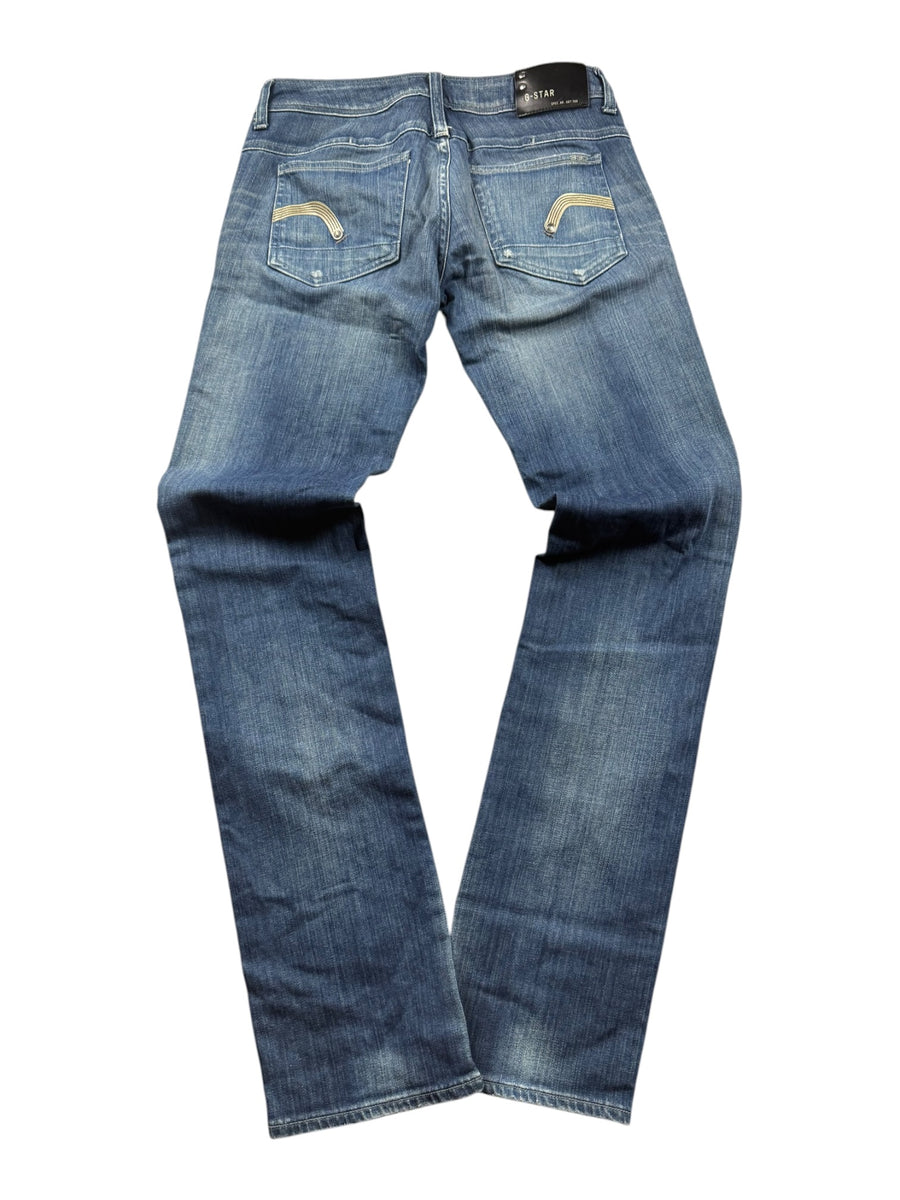 G-Star Raw Straight Fit Vintage Jeans Damen Blau S