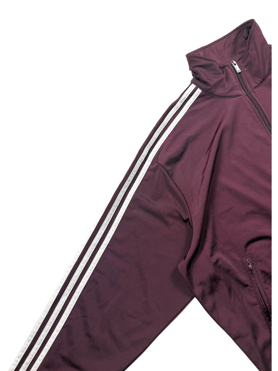 Adidas 3-Stripes Vintage Trackjacket Herren Burgunderrot L