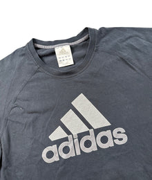 Adidas Big Print Vintage T-Shirt Herren Grau M
