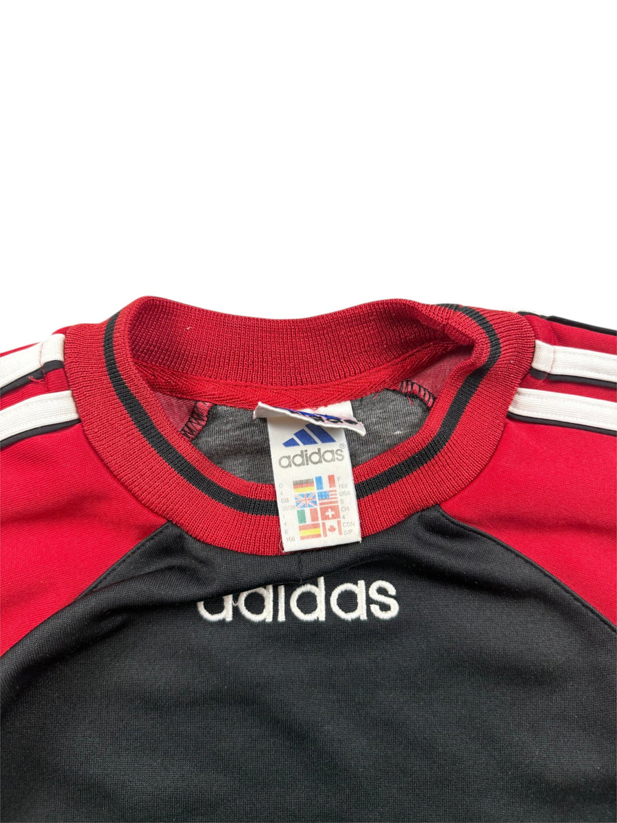 Adidas Originals Vintage Sweater Herren Schwarz/Rot M
