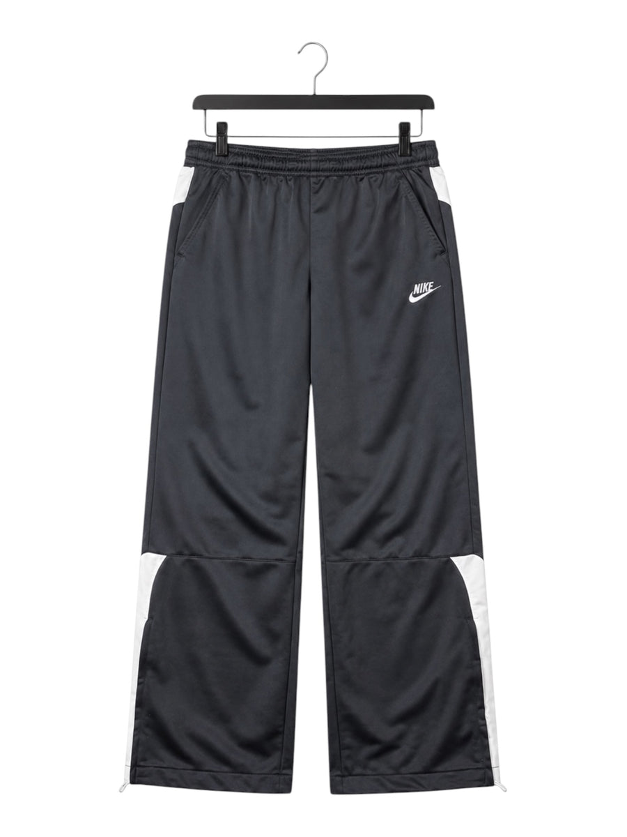 Nike Sportswear Wide Leg Vintage Trackpants Herren Schwarz Weiß L
