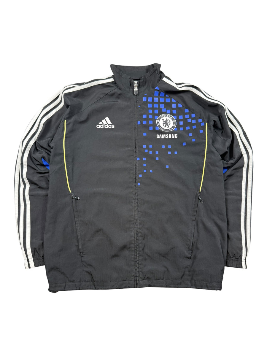 Adidas Chelsea FC Vintage Trackjacket Herren Schwarz Blau M