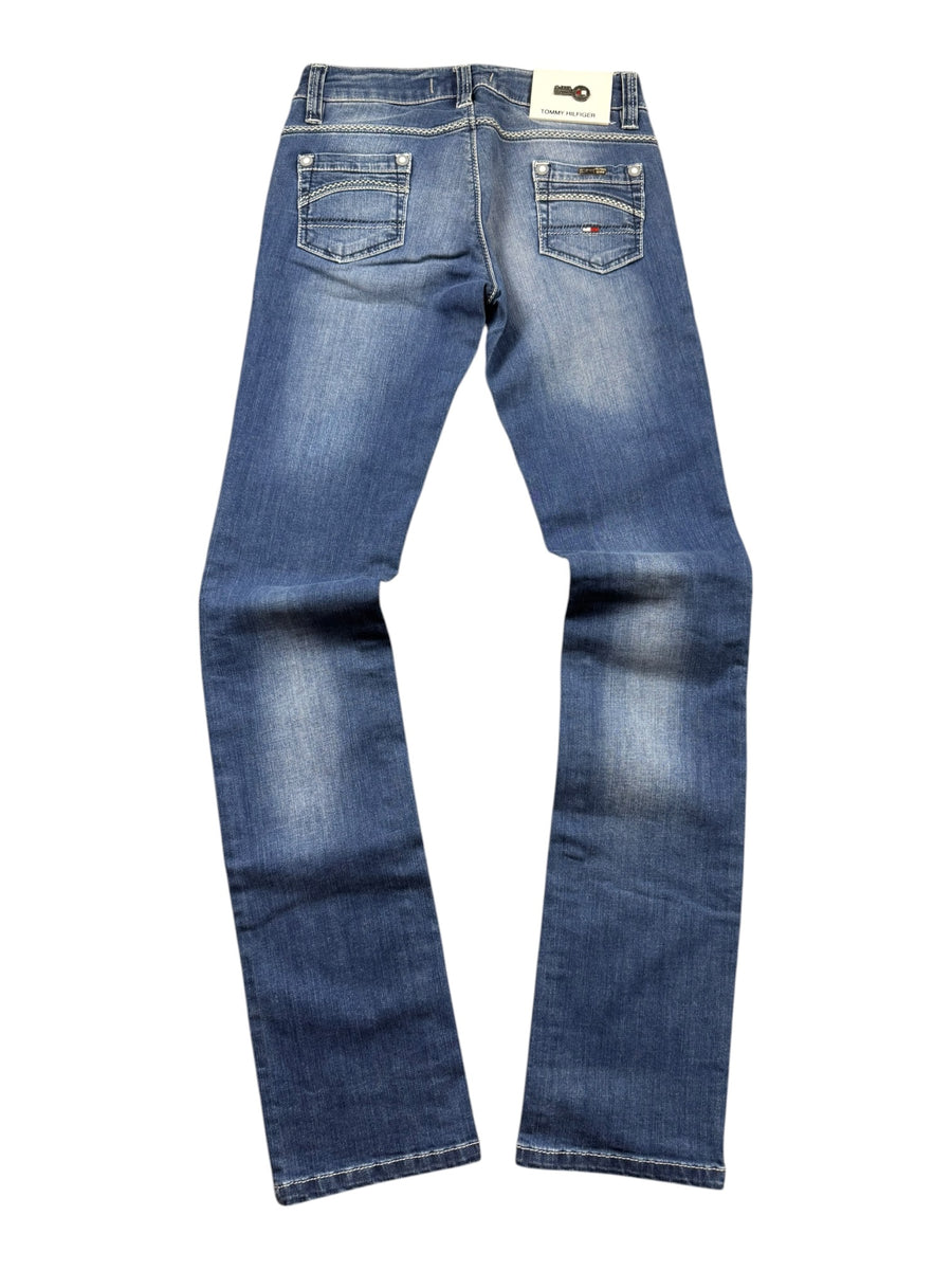Tommy Hilfiger Low Waist Vintage Jeans Damen Blau XS