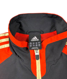 Adidas Benfica Lissabon Vintage Tracksuit Herren Schwarz Rot Gold L