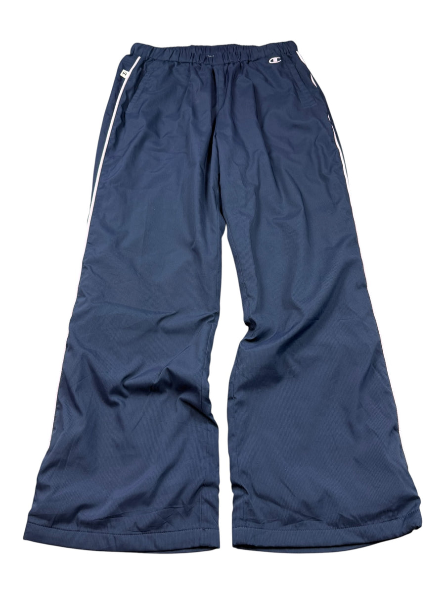 Champion Logo Vintage Trackpants Damen Dunkelblau Rosa L
