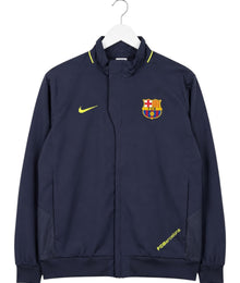 Nike FC Barcelona Vintage Trackjacket Herren Dunkelblau Gelb L