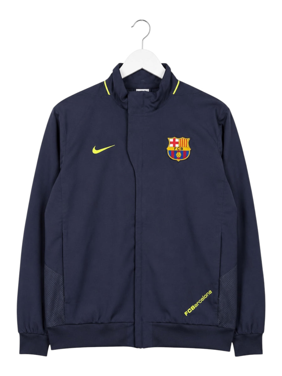 Nike FC Barcelona Vintage Trackjacket Herren Dunkelblau Gelb L