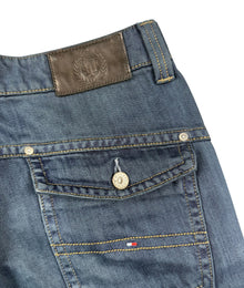 Tommy Hilfiger Straight Leg Vintage Jeans Herren Blau S
