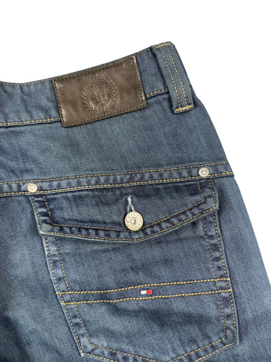 Tommy Hilfiger Straight Leg Vintage Jeans Herren Blau S