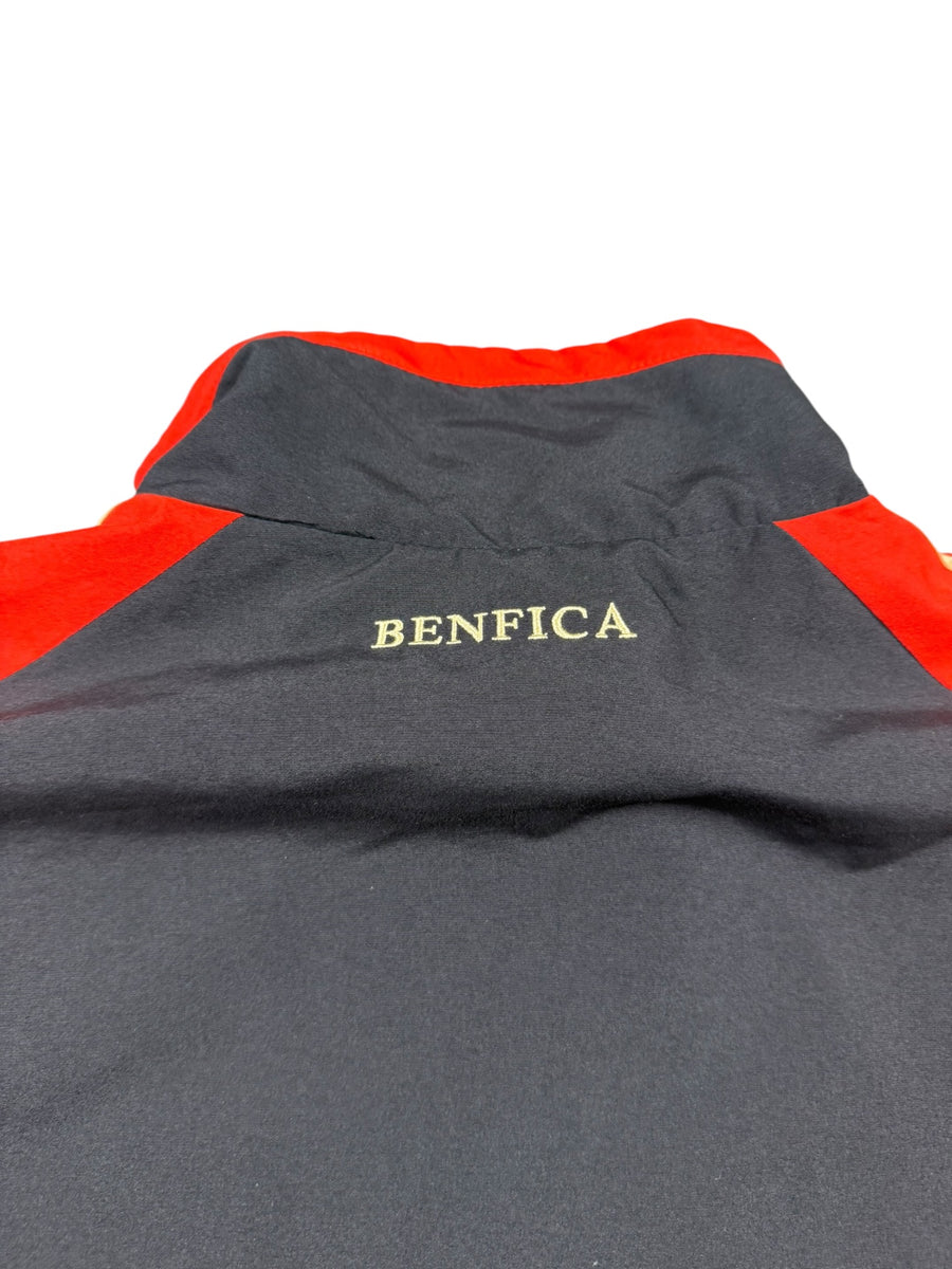 Adidas Benfica Lissabon Vintage Tracksuit Herren Schwarz Rot Gold L