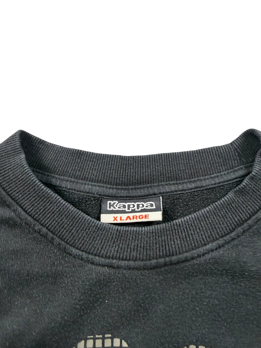Kappa Big Logo Vintage Sweater Herren Anthrazit XL
