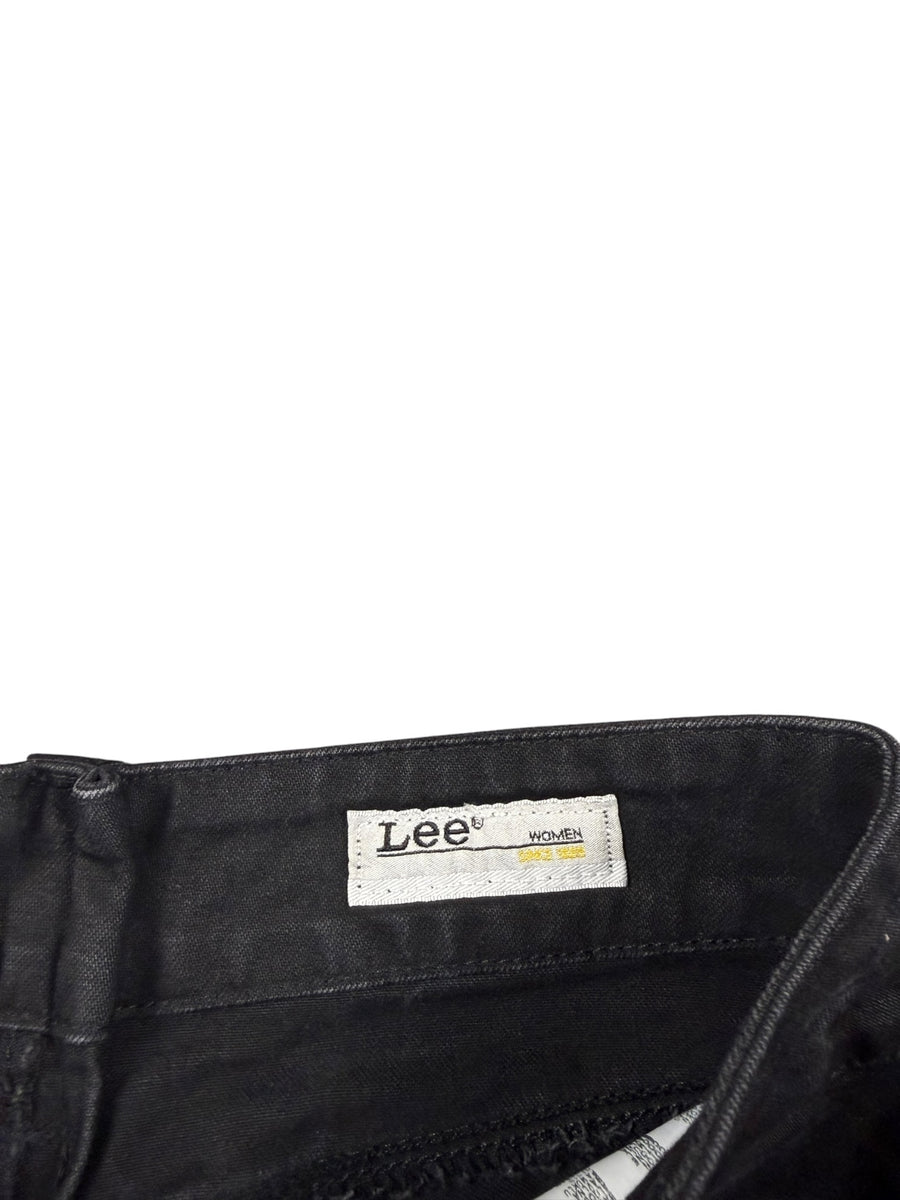 Lee Straight Fit Vintage Jeans Damen Schwarz S