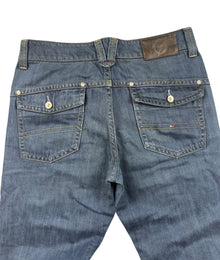 Tommy Hilfiger Straight Leg Vintage Jeans Herren Blau S