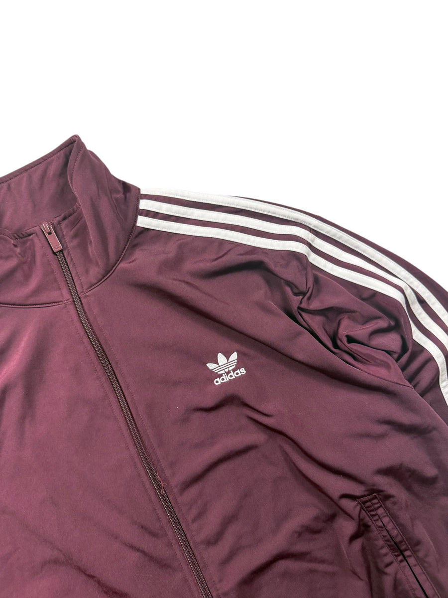 Adidas 3-Stripes Vintage Trackjacket Herren Burgunderrot L