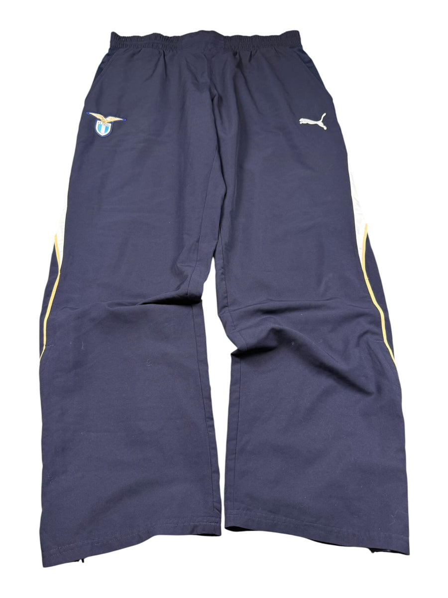 Puma SS Lazio Vintage Tracksuit Herren Dunkelblau Weiß Gold L