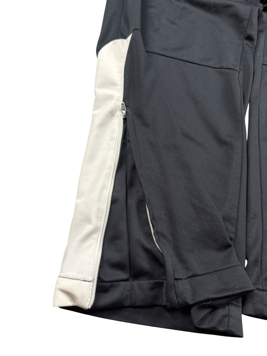 Nike Sportswear Wide Leg Vintage Trackpants Herren Schwarz Weiß L