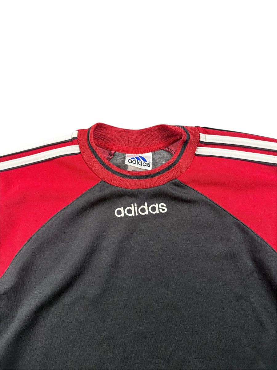 Adidas Originals Vintage Sweater Herren Schwarz/Rot M