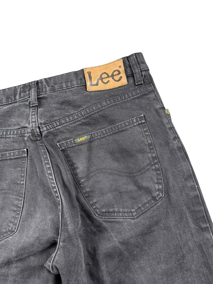 Lee Straight Leg Vintage Jeans Herren Schwarz S