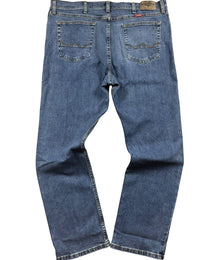 Wrangler Straight Leg Vintage Jeans Herren Blau XL