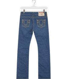 True Religion Straight Leg Vintage Jeans Herren Blau S