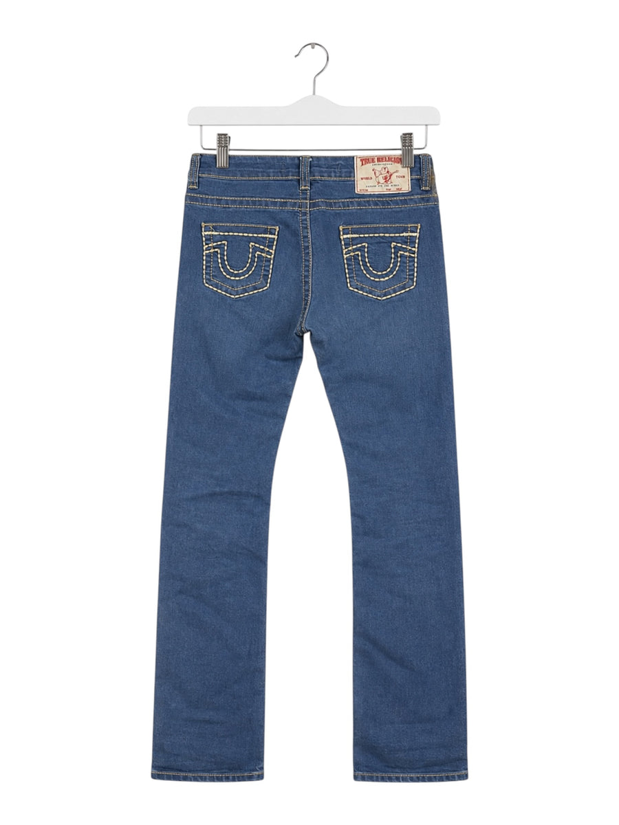 True Religion Straight Leg Vintage Jeans Herren Blau S