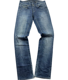 G-Star Raw Straight Fit Vintage Jeans Damen Blau S